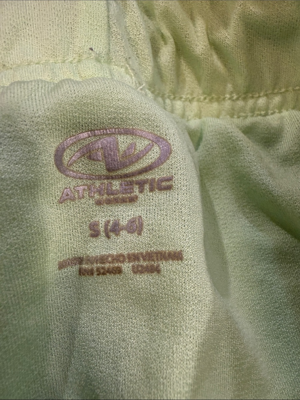 Athletic Works Brown Animal-Print & Lime Green Athletic Shorts Set - Picture 3 of 6